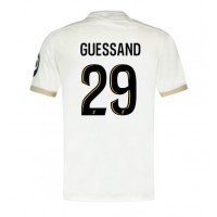 OGC Nice Evann Guessand #29 Bortatröja 2024-25 Korta ärmar